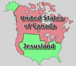 Jesusland land for bioterror vaccination?
